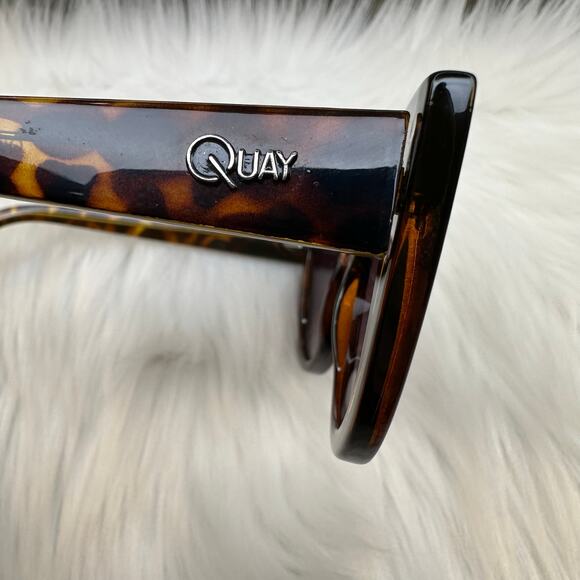 Quay Tortoise Shell Cat Eye Sunglasses - Picture 6 of 8